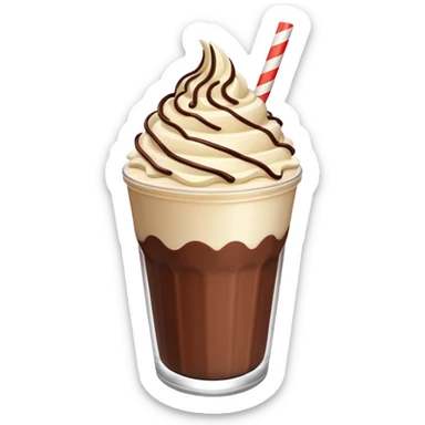 Chocolate Crispy Cream Shake sticker