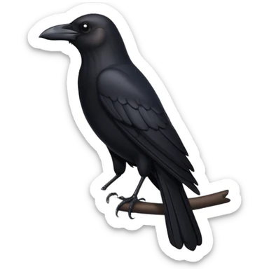Black Crow sticker
