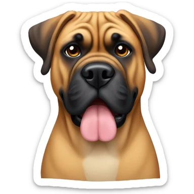 bullmastiff  sticker
