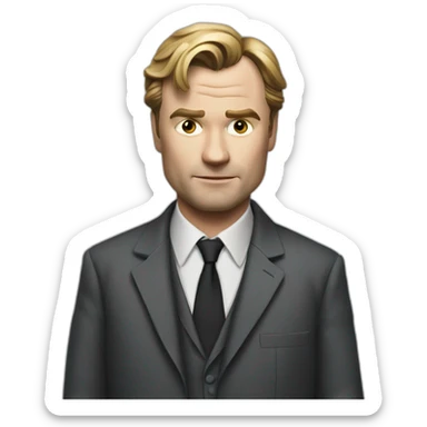Christopher nolan sticker