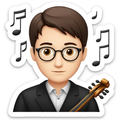 Composer sticker