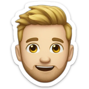 Squeezie calvitie sticker