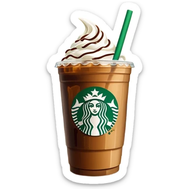 Starbucks iced coffee with Dubai chivalry bar with green filling and burn Khalifa  sticker