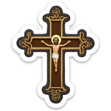 orthodox cross sticker