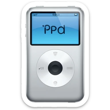 ipod
 sticker