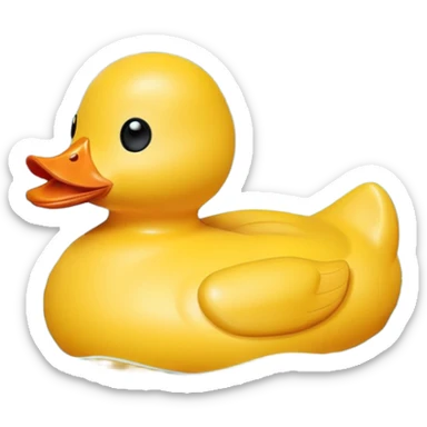 Rubber Duckie sticker