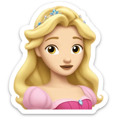 Princess aurora sleeping beauty sticker
