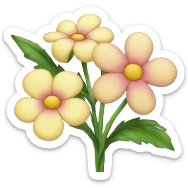 Pretty flowers sticker
