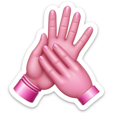 pinky promise emoji sticker