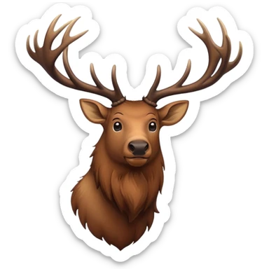 Elk sticker