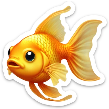 Goldfish sticker