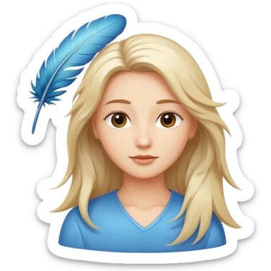 feather client sticker