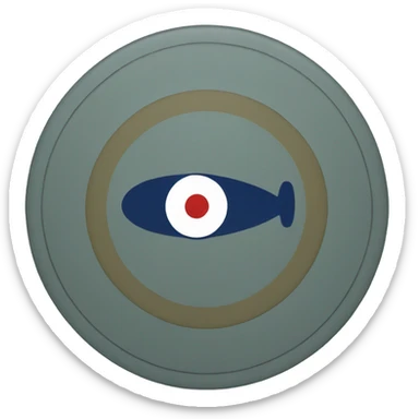 RAF roundel sticker