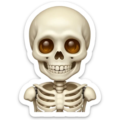 Esqueleto feliz  sticker