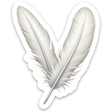 Only a wing not a bird sticker