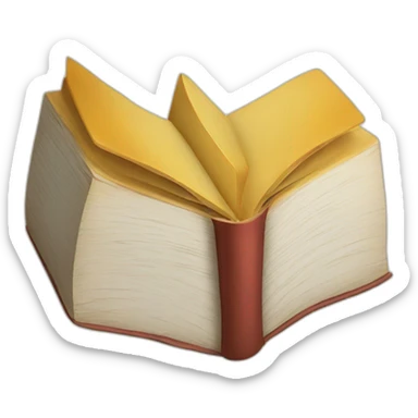 Book with face sticker
