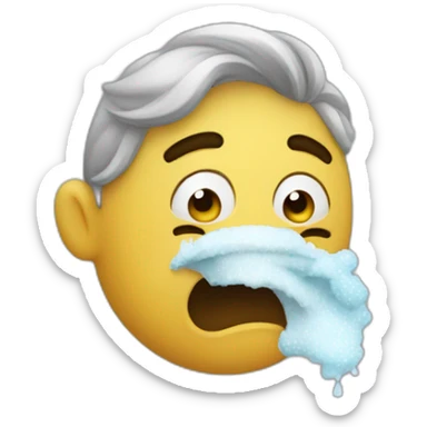 fever coughing sneezing sticker