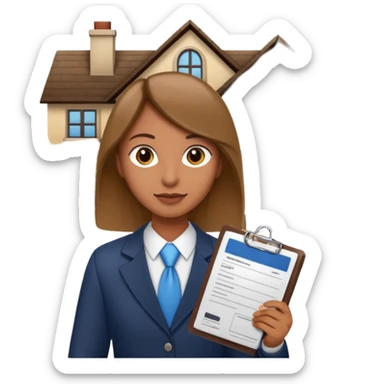 documents and personal license deuda casa sticker