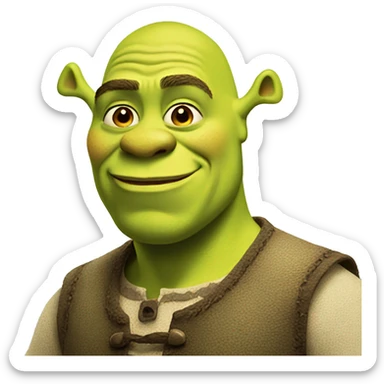 Shrek sticker