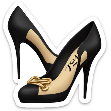 ysl heels sticker