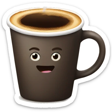 Coffe sticker
