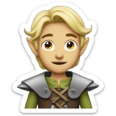 elfo disenchantment netflix sticker