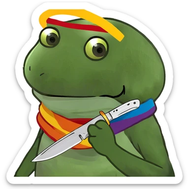 😇 🔪 🏳️‍🌈 sticker