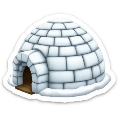 igloo  sticker