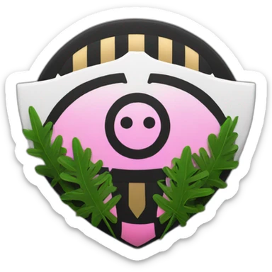 inter miami badge sticker