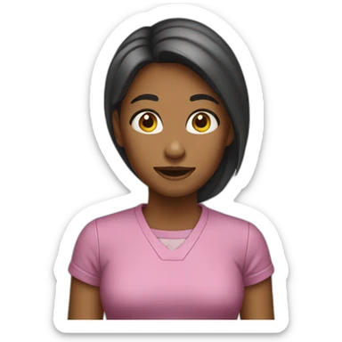 The girl says buy premium  sticker