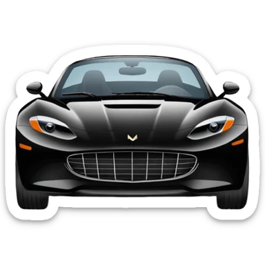 Едем спортикная машина по Лос-Анджелесу а на ней написано слово "MAJESTIC"\ sticker