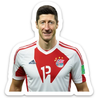 Robert lewandowski  sticker