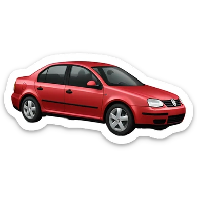 A 2003 Volkswagen Jetta sticker