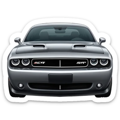 Dodge challenger srt symbol sticker
