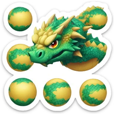 Dragón ball esfera del dragon sticker