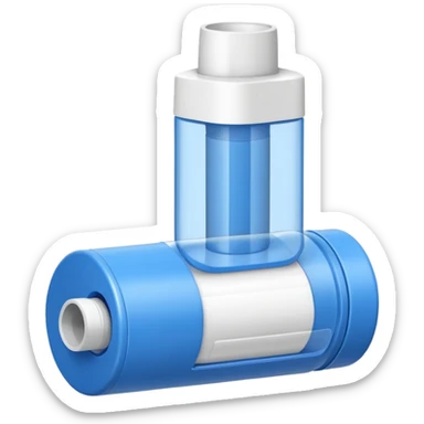 Asthma Inhaler sticker