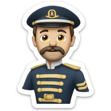 capitaine haddock sticker