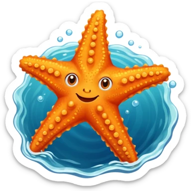 ocean Starfish sticker