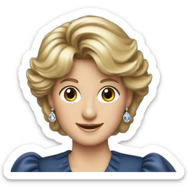 Princess diana sticker