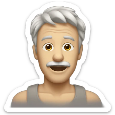 Quel qu'un qui dort sticker