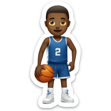 Basketball Boy sticker