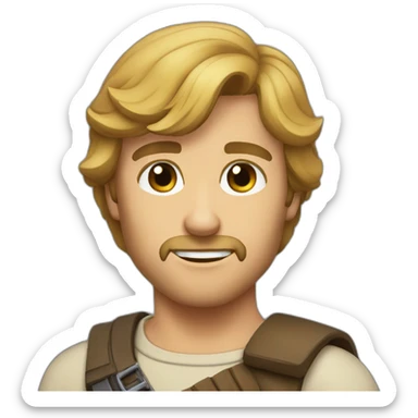 Luke Skywalkers sticker