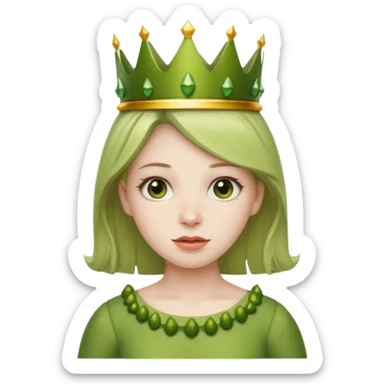 Pickle princess sticker