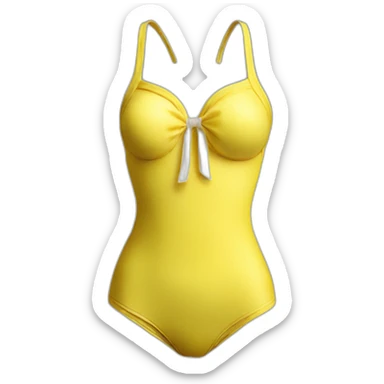 banana swimsuit sticker