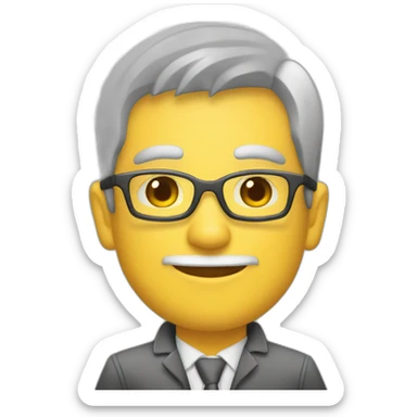 persona mayor en silla de ruedas sticker