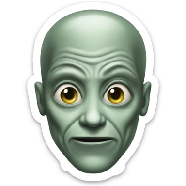 locked in alien sticker