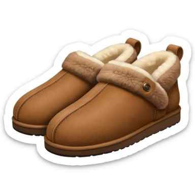 2 UGG slippers sticker