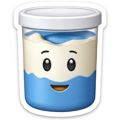 bote de colágeno en polvo sticker