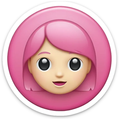 shop pink icon sticker