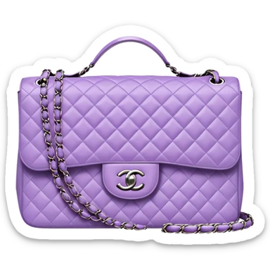 Lavender Chanel Bag sticker